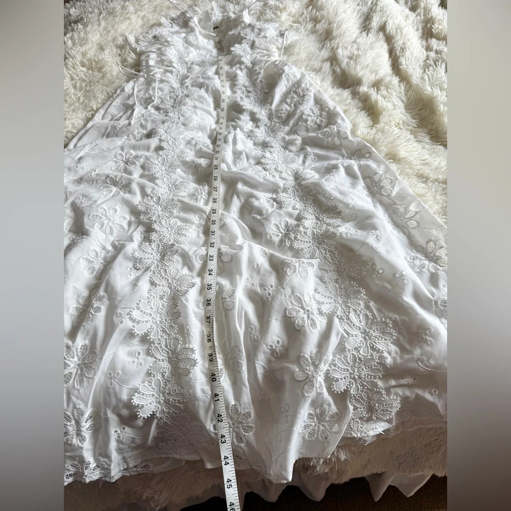 NWOT Lace Hook Maxi Dress - Picture 12 of 15